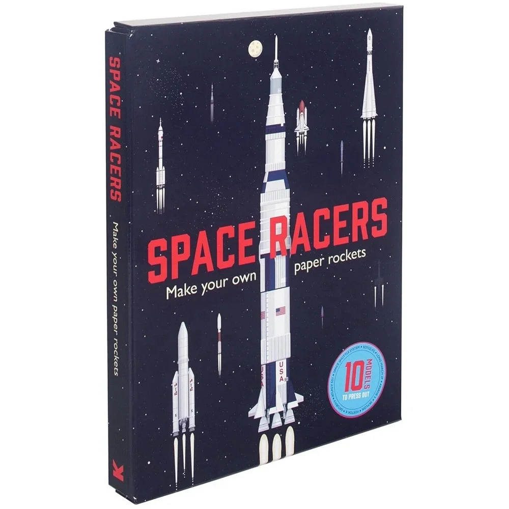 Space Racers: Make Your Own Paper Rockets 10 Models! Over 23